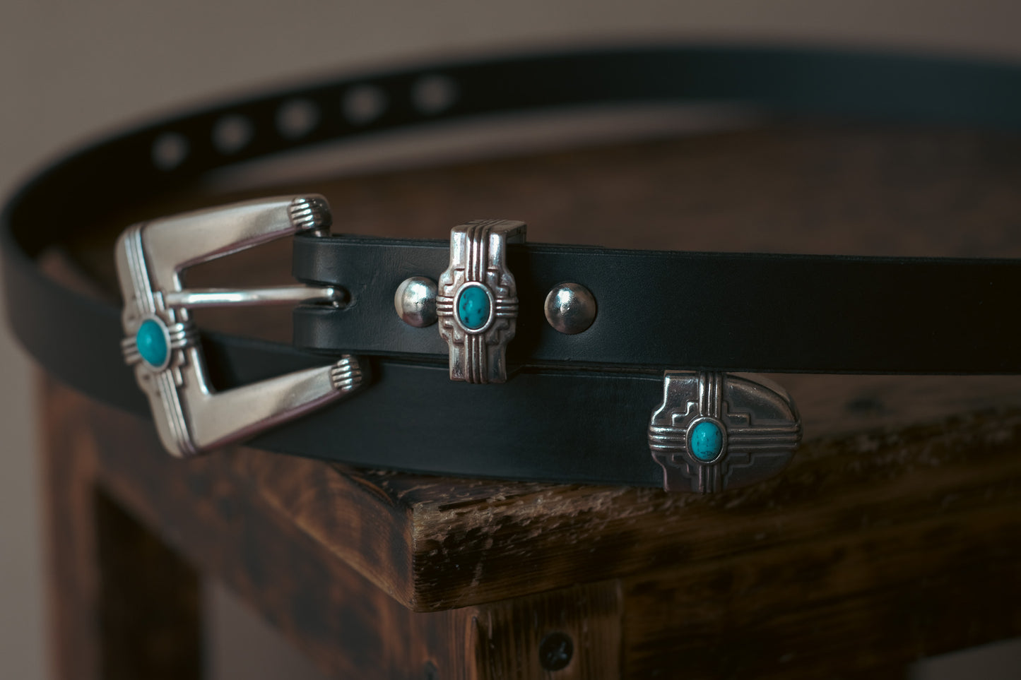 LAKANDULA Western Buckle 25mm (turquoise)