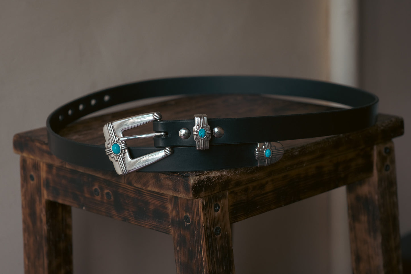 LAKANDULA Western Buckle 25mm (turquoise)
