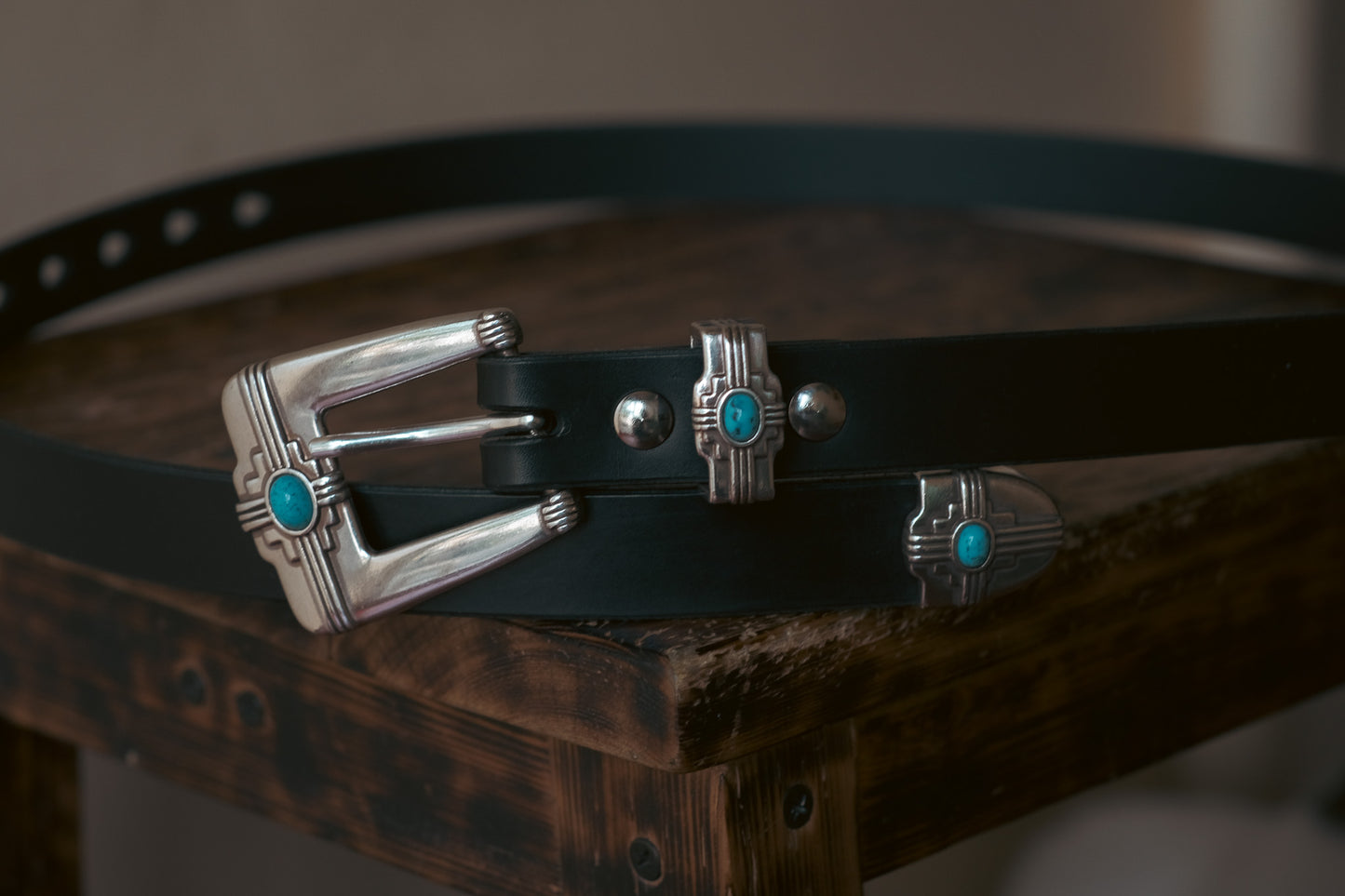 LAKANDULA Western Buckle 25mm (turquoise)