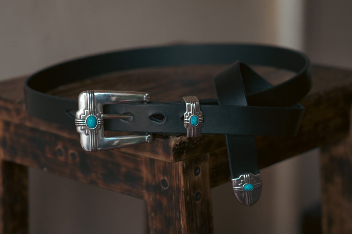 LAKANDULA Western Buckle 25mm (turquoise)
